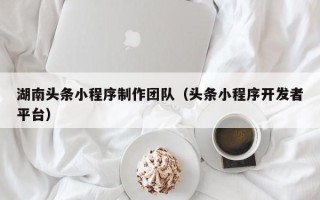 沙洋湖南头条小程序制作团队（头条小程序开发者平台）